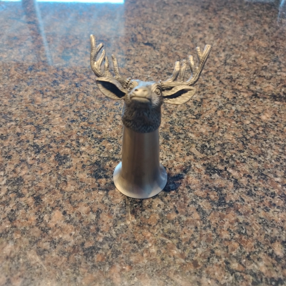 Vintage Jagermeister shot glass buck